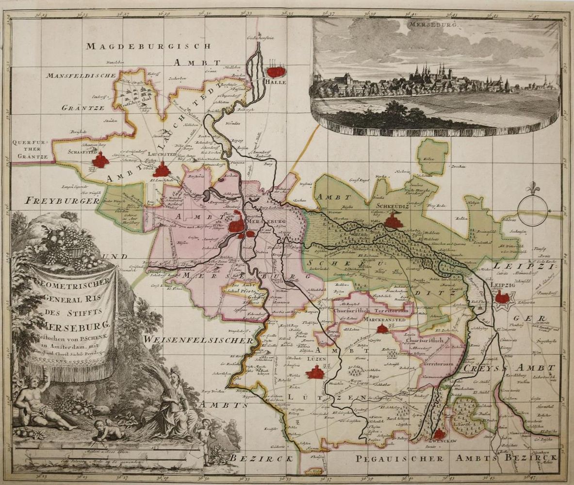 Große Abbildung Nr.1: 137-2793 Merseburg.: (Deutschland)