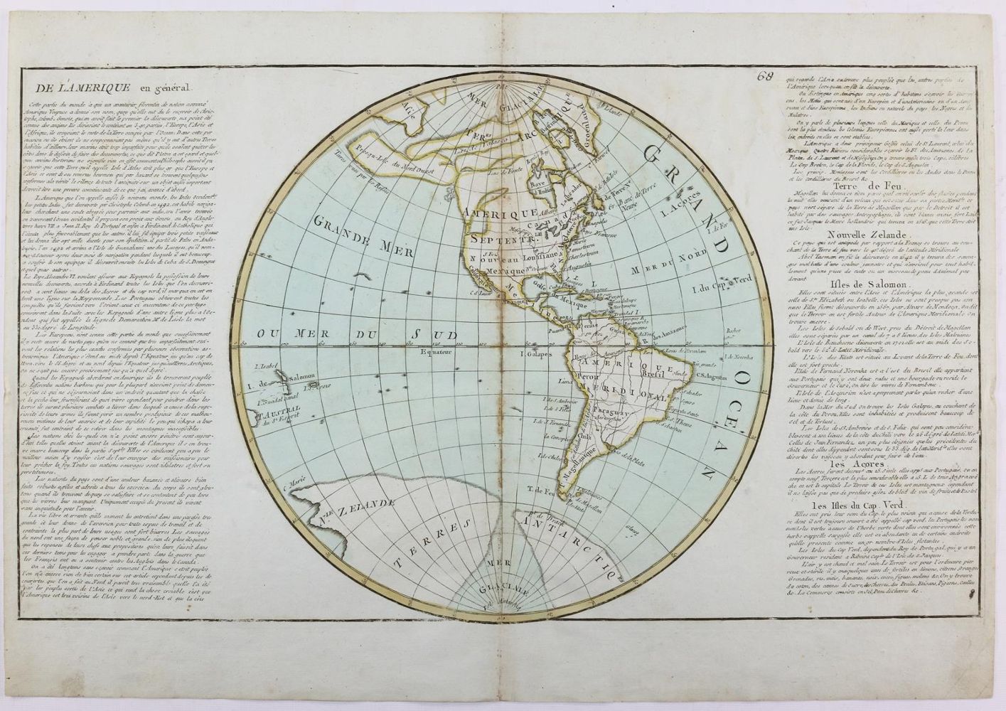 Große Abbildung Nr.1: 137-2842 Amerika.: (Ausland, Amerika)