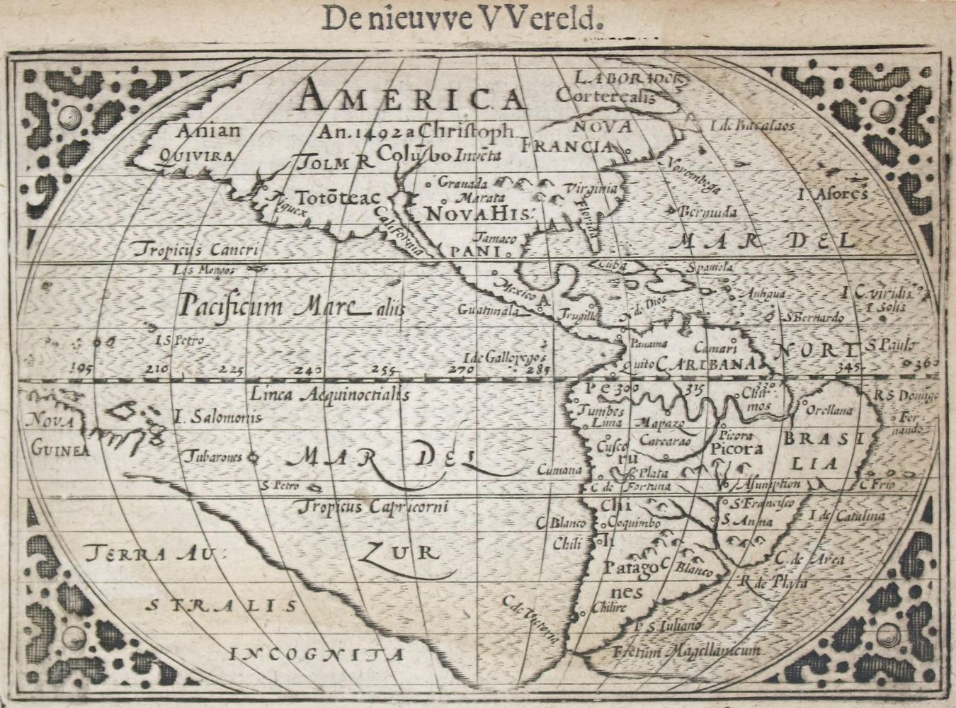 Große Abbildung Nr.1: 137-2843 Amerika.: (Ausland, Amerika)