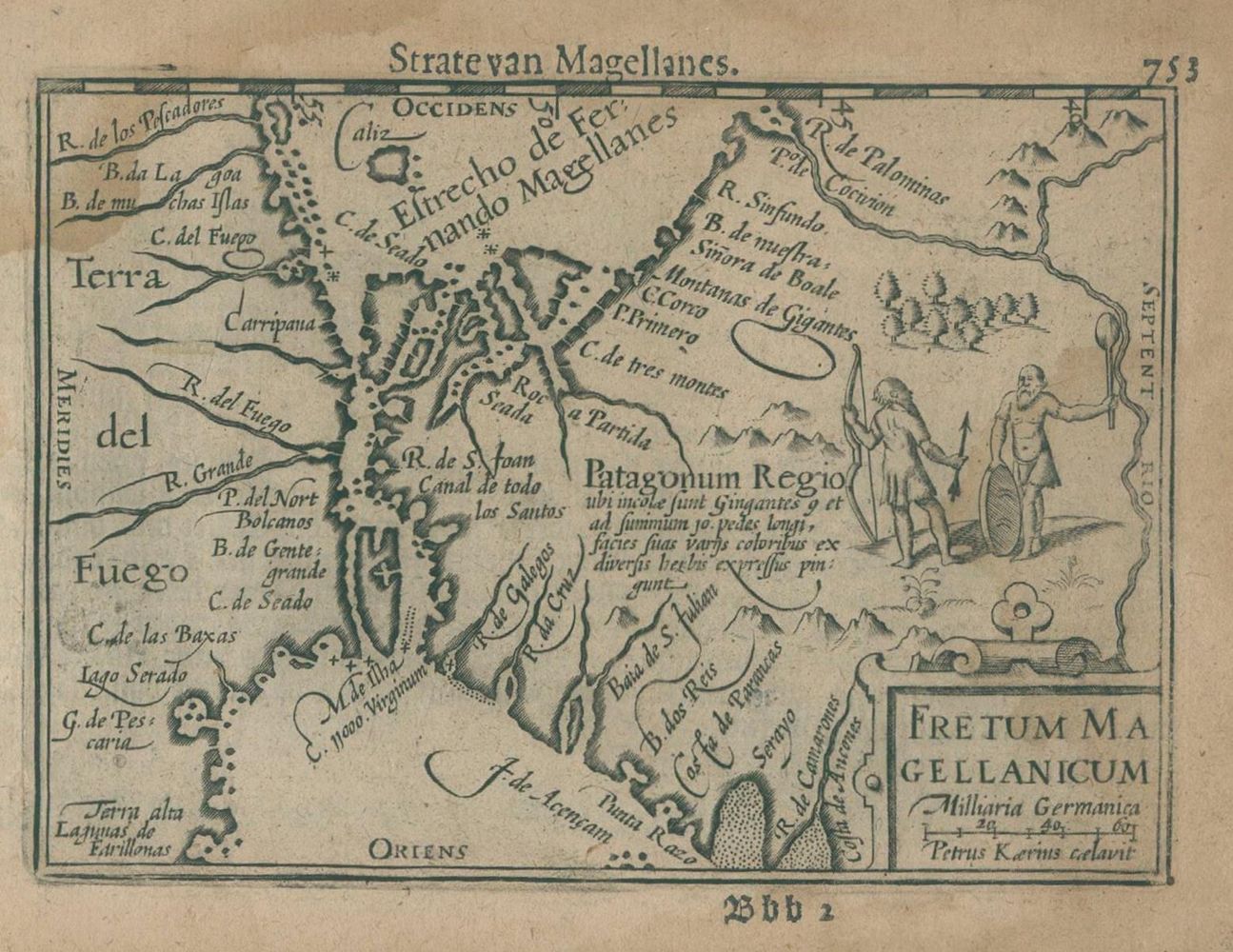 Große Abbildung Nr.1: 137-2849 Magellanstraße.: (Ausland, Amerika)