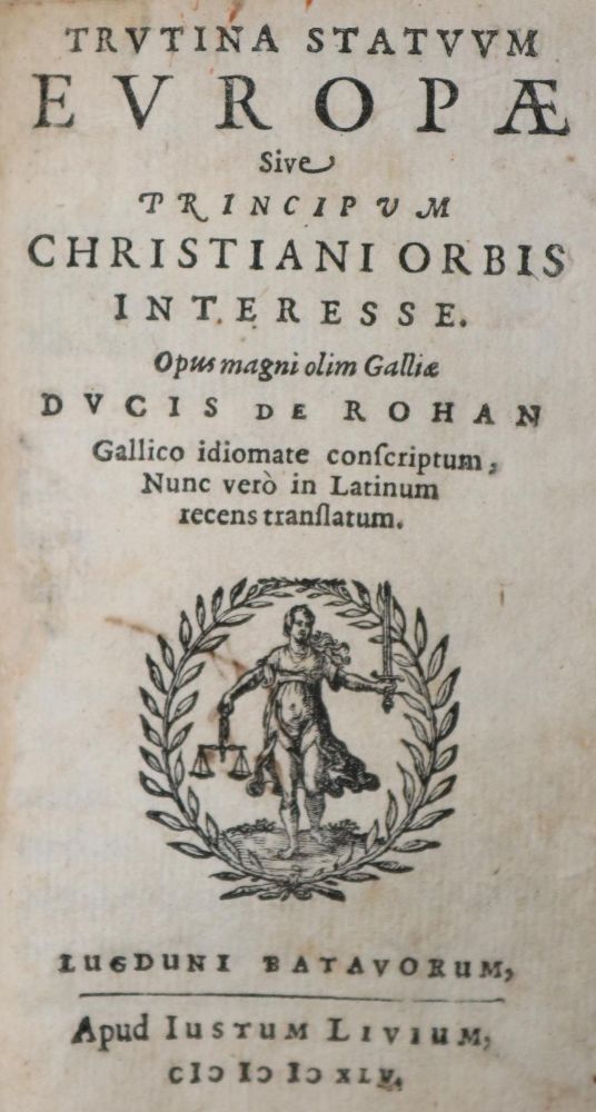 Große Abbildung Nr.1: 137-286 Rohan,(H.)de.: (Alte Drucke, Handschriften und Theologie)
