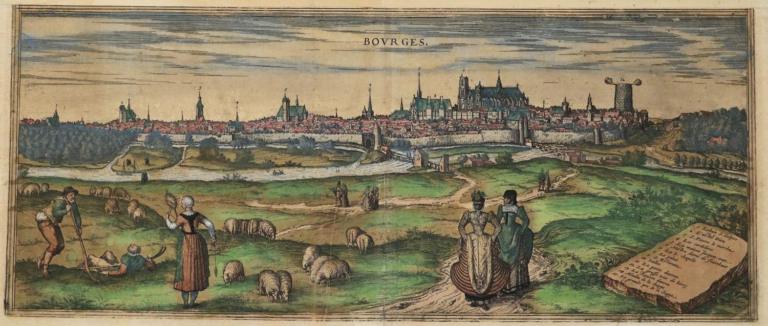 Große Abbildung Nr.1: 137-2905 Bourges.: (Ausland, Frankreich)