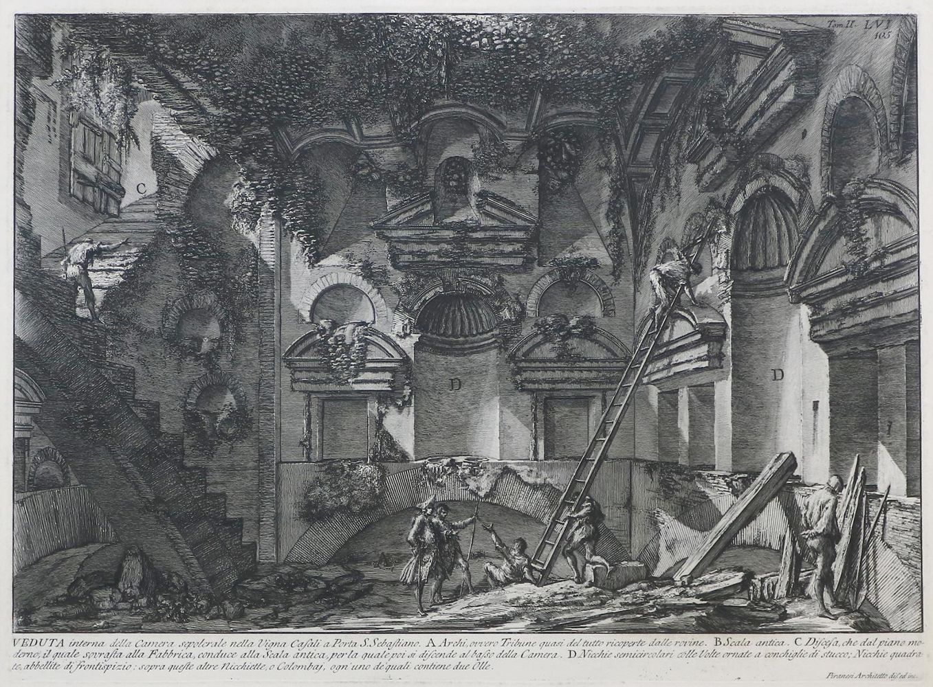 Große Abbildung Nr.1: 137-2941 Piranesi, Francesco.: (Ausland, Italien)