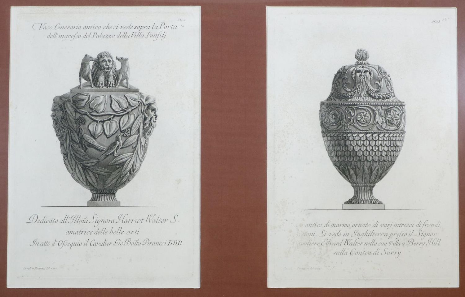 Große Abbildung Nr.3: 137-2945 Piranesi, Francesco.: (Ausland, Italien)