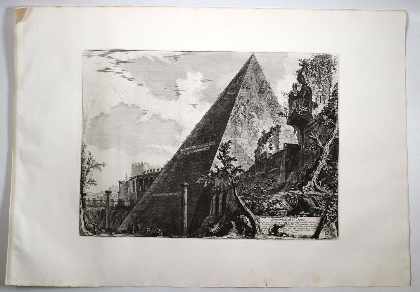 Große Abbildung Nr.1: 137-2953 Piranesi, Giovanni Battista: (Ausland, Italien)