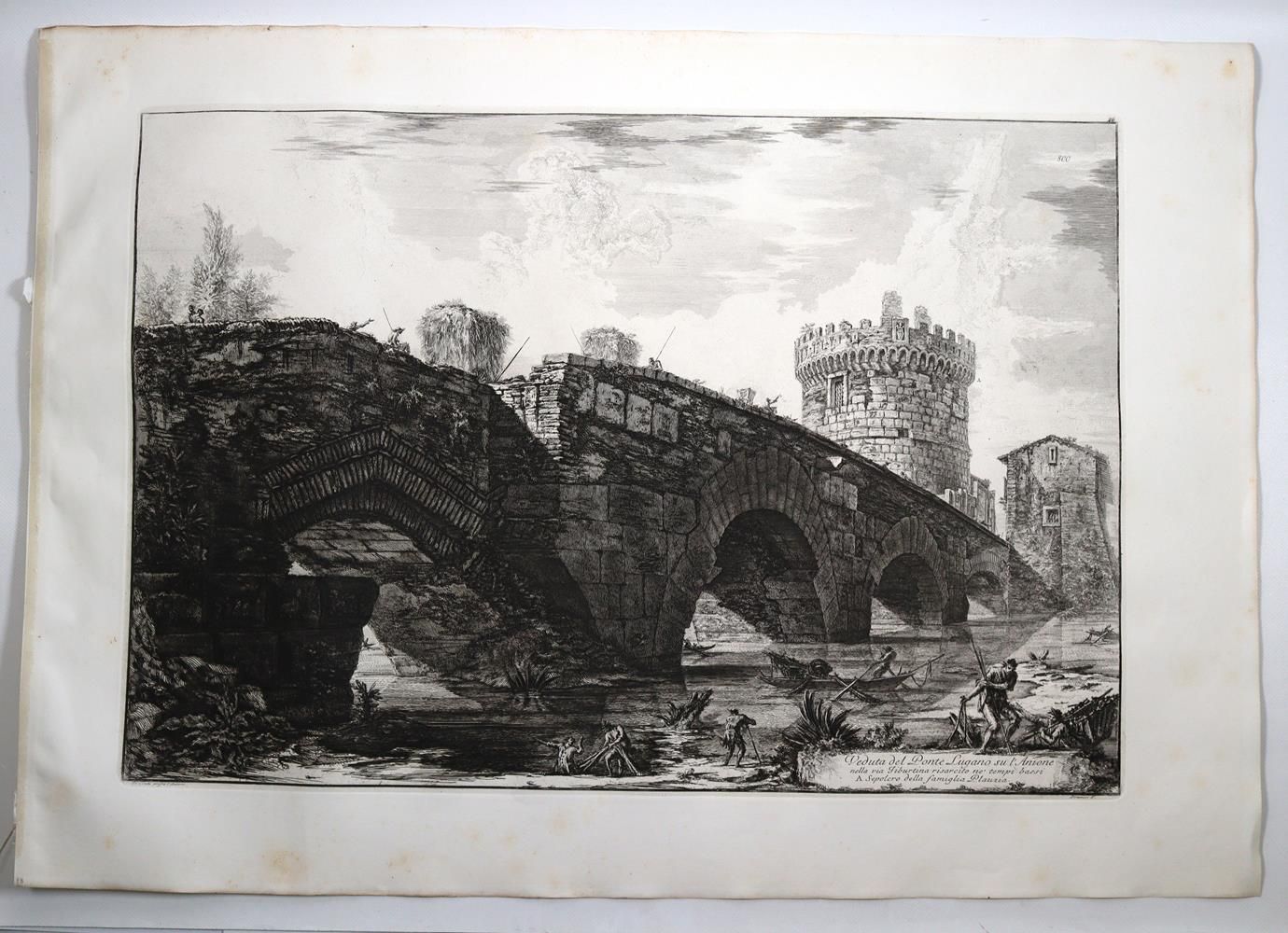 Große Abbildung Nr.1: 137-2956 Piranesi, Giovanni Battista: (Ausland, Italien)