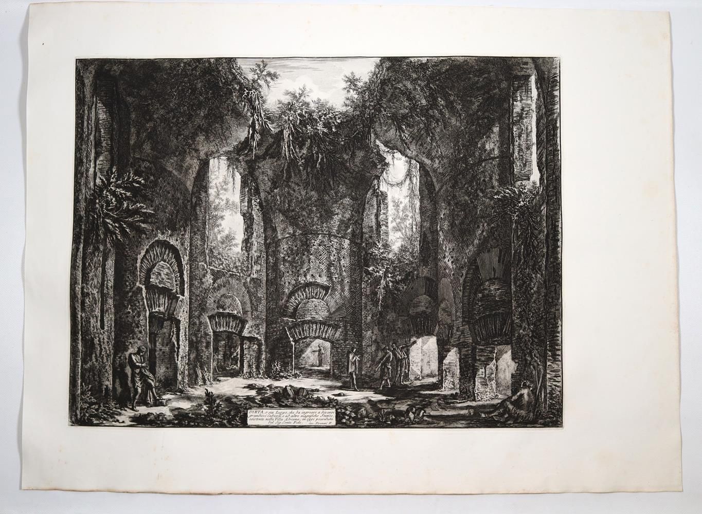 Große Abbildung Nr.1: 137-2958 Piranesi, Giovanni Battista: (Ausland, Italien)
