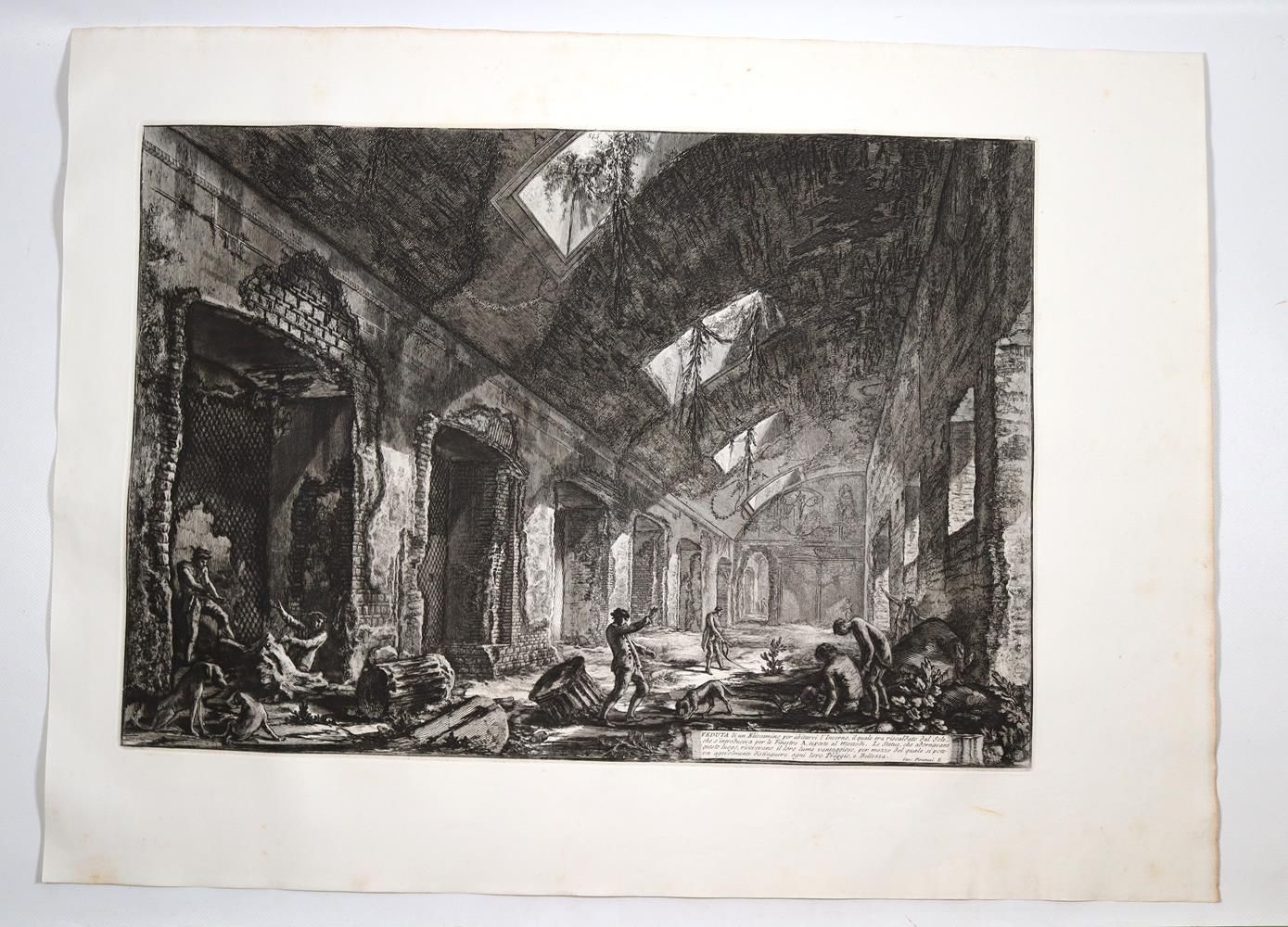 Große Abbildung Nr.1: 137-2960 Piranesi, Giovanni Battista: (Ausland, Italien)