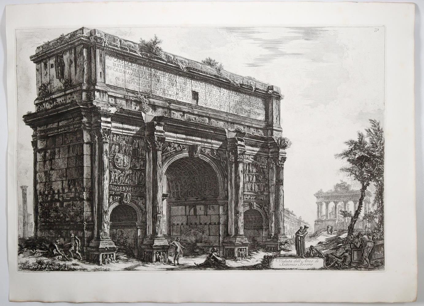 Große Abbildung Nr.1: 137-2963 Piranesi, Giovanni Battista: (Ausland, Italien)