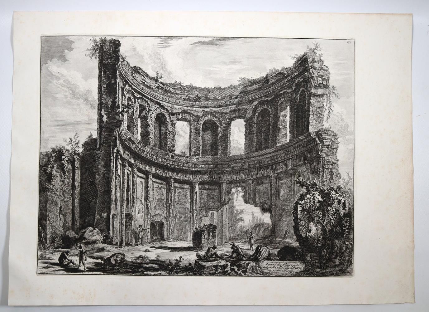 Große Abbildung Nr.1: 137-2964 Piranesi, Giovanni Battista: (Ausland, Italien)