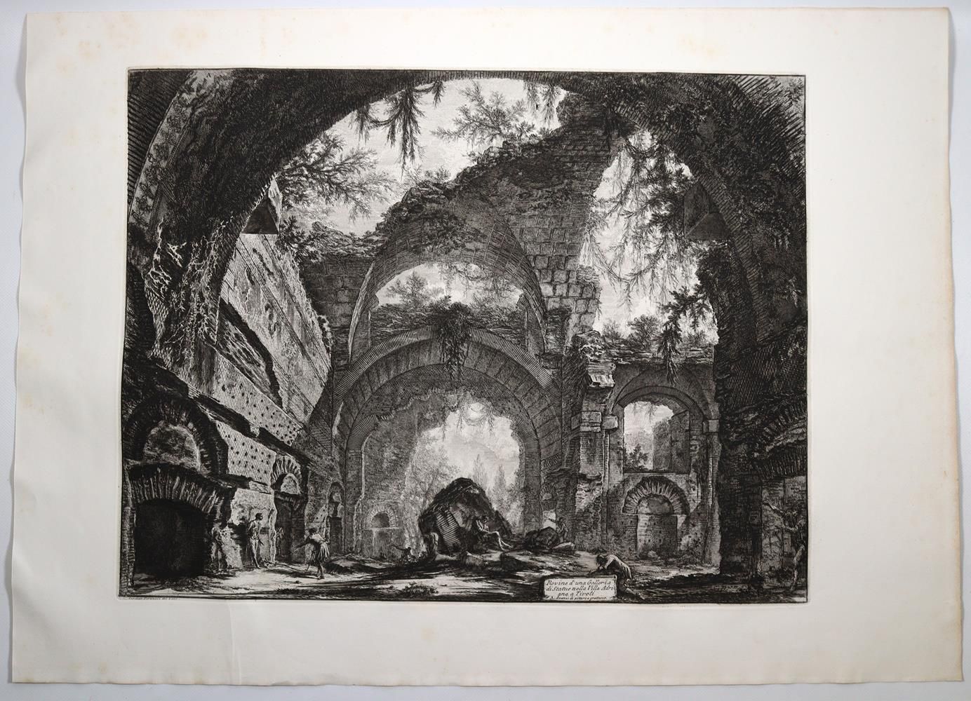 Große Abbildung Nr.1: 137-2965 Piranesi, Giovanni Battista: (Ausland, Italien)