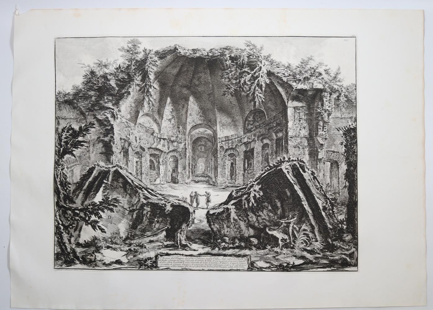 Große Abbildung Nr.1: 137-2966 Piranesi, Giovanni Battista: (Ausland, Italien)