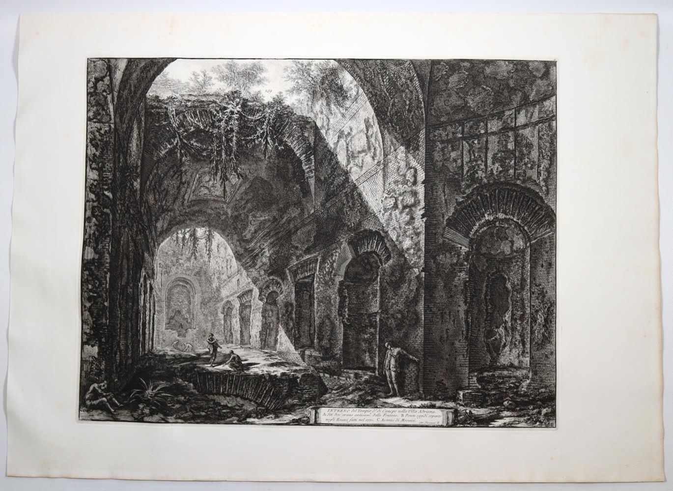 Große Abbildung Nr.1: 137-2967 Piranesi, Giovanni Battista: (Ausland, Italien)