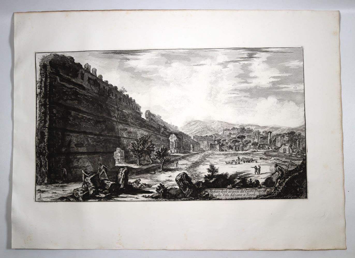 Große Abbildung Nr.1: 137-2968 Piranesi, Giovanni Battista: (Ausland, Italien)