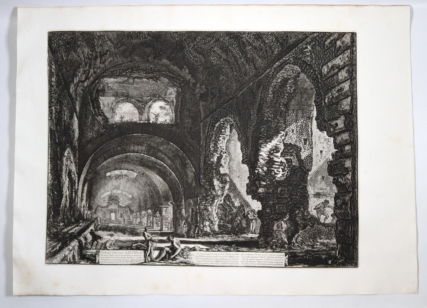 Große Abbildung Nr.1: 137-2969 Piranesi, Giovanni Battista: (Ausland, Italien)