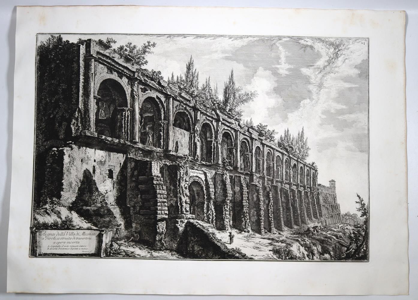 Große Abbildung Nr.1: 137-2971 Piranesi, Giovanni Battista: (Ausland, Italien)