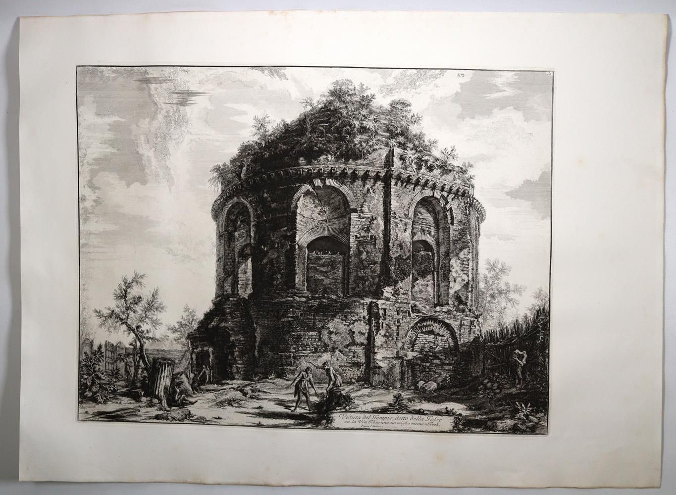 Große Abbildung Nr.1: 137-2972 Piranesi, Giovanni Battista: (Ausland, Italien)
