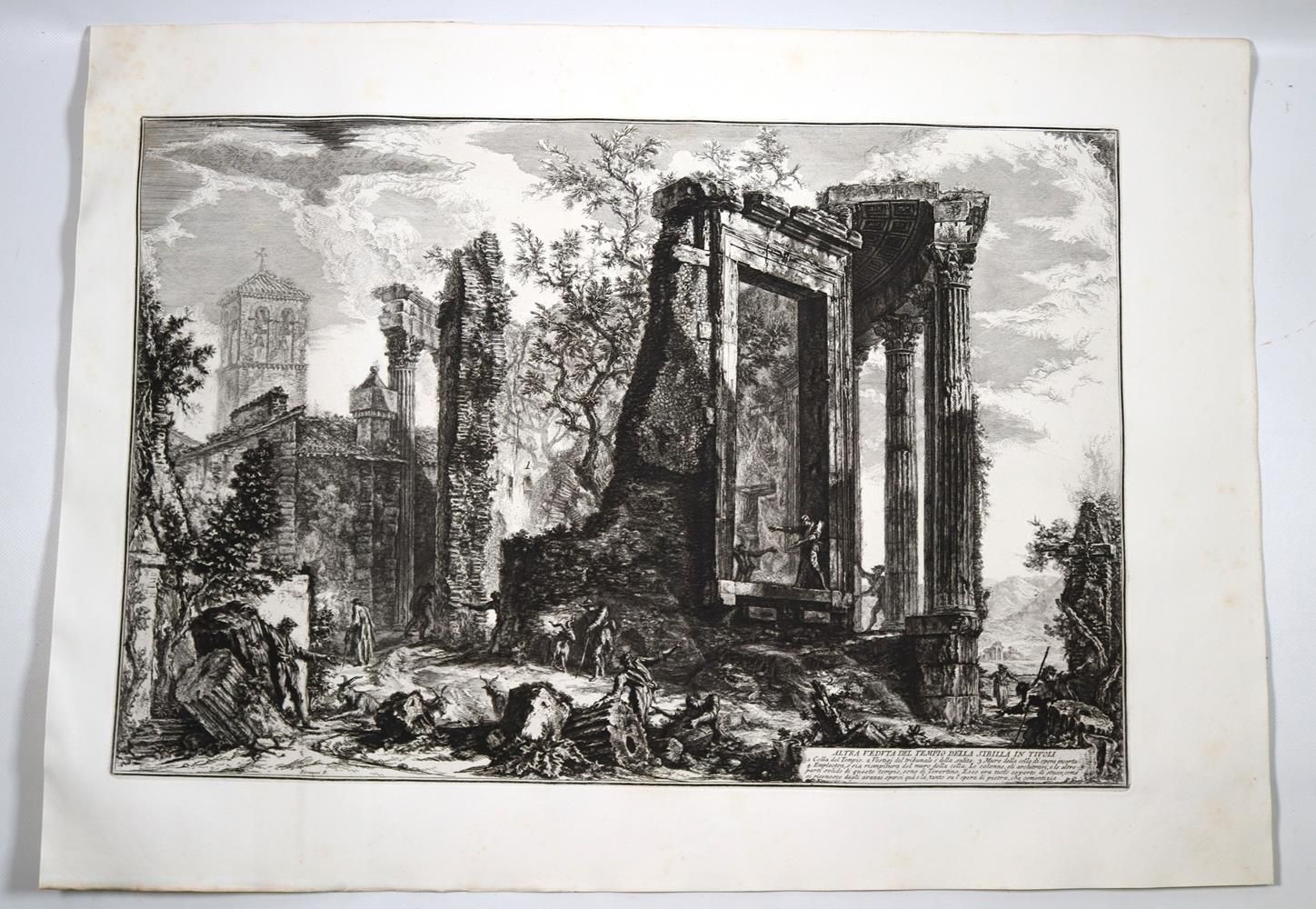 Große Abbildung Nr.1: 137-2978 Piranesi, Giovanni Battista: (Ausland, Italien)