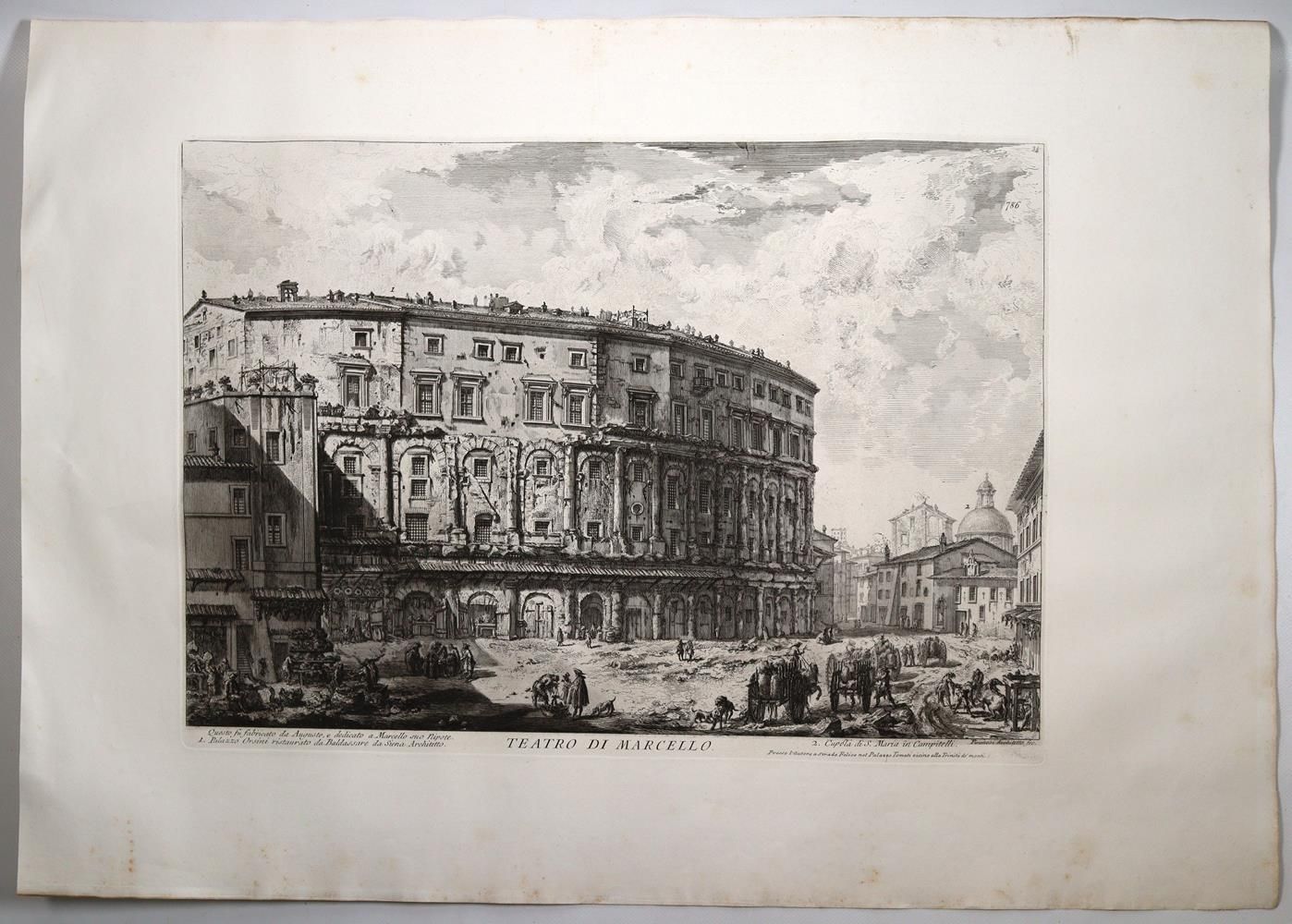 Große Abbildung Nr.1: 137-2981 Piranesi, Giovanni Battista: (Ausland, Italien)