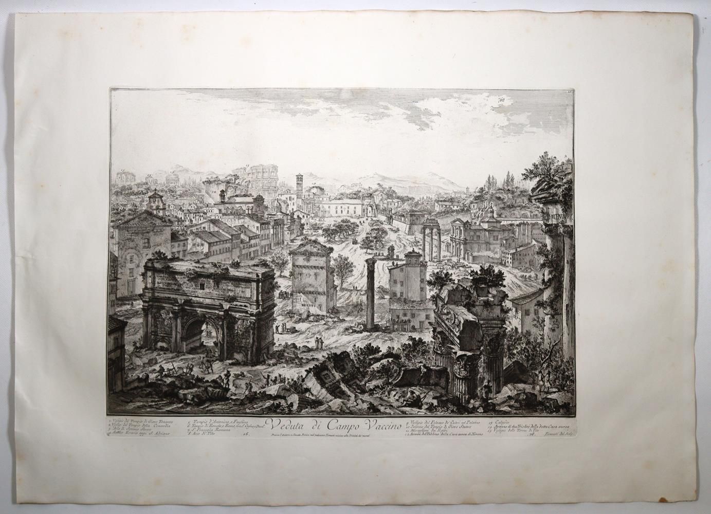 Große Abbildung Nr.1: 137-2982 Piranesi, Giovanni Battista: (Ausland, Italien)