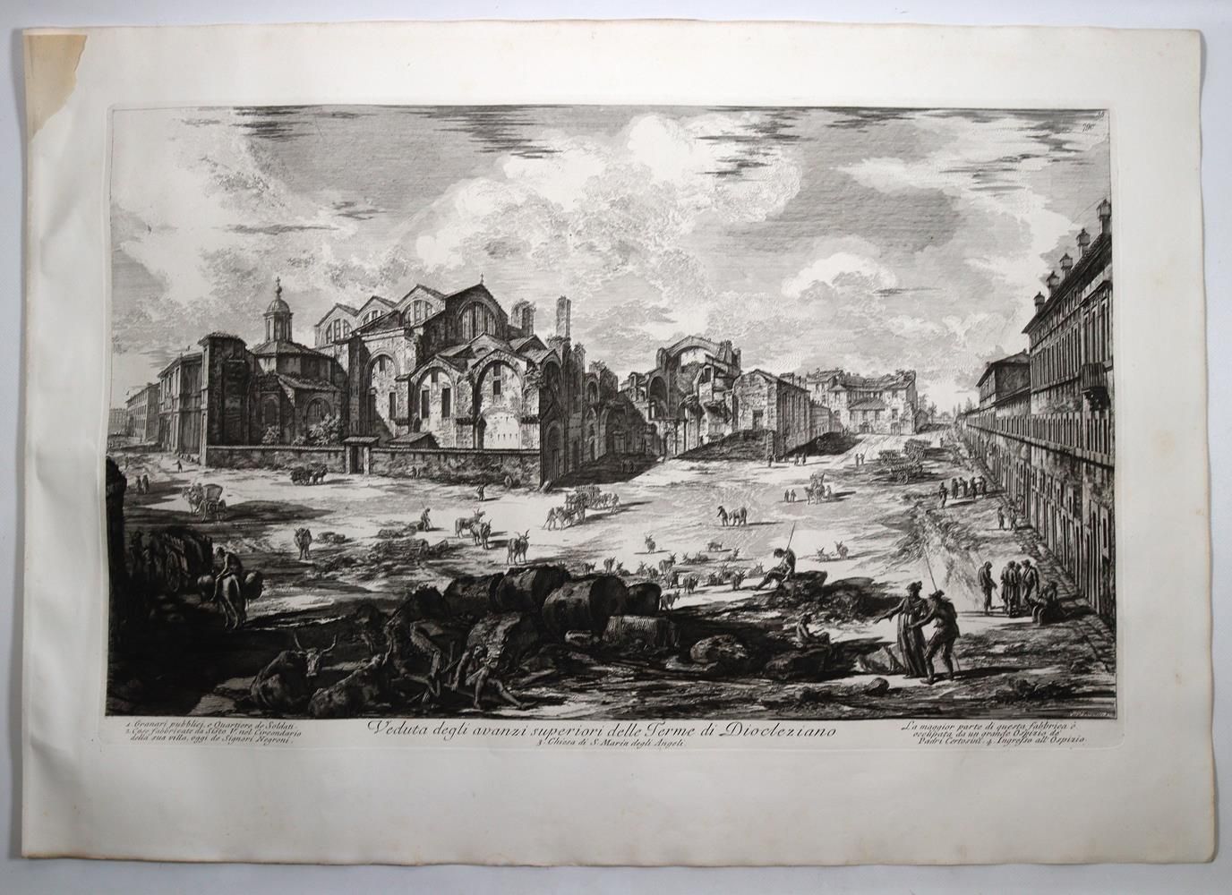 Große Abbildung Nr.1: 137-2984 Piranesi, Giovanni Battista: (Ausland, Italien)