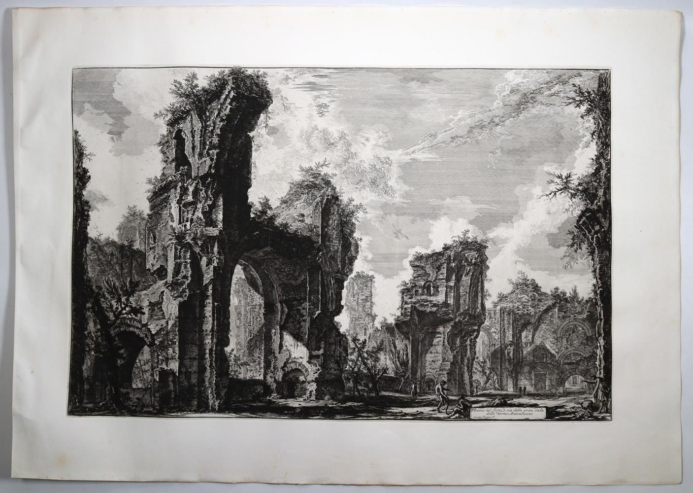 Große Abbildung Nr.1: 137-2986 Piranesi, Giovanni Battista: (Ausland, Italien)