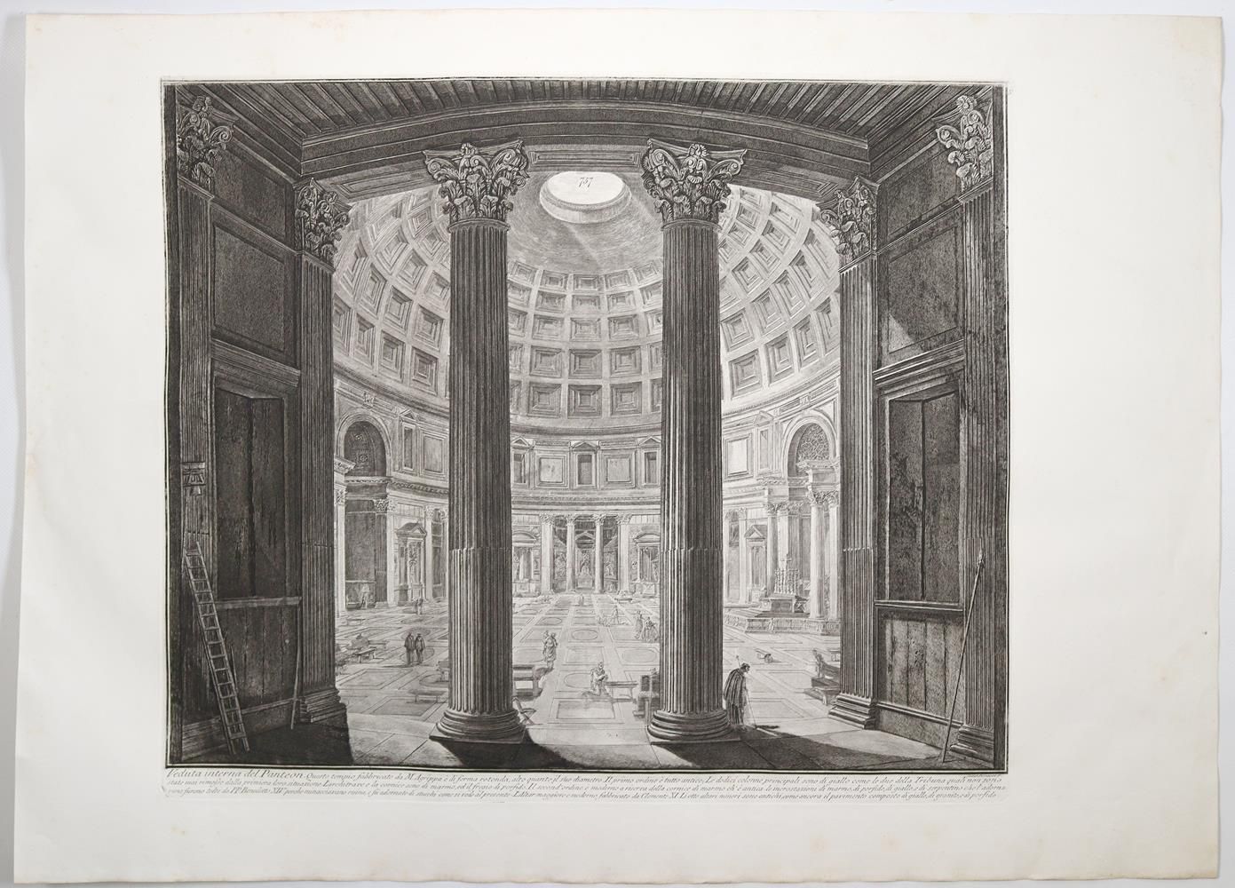 Große Abbildung Nr.1: 137-2989 Piranesi, Giovanni Battista: (Ausland, Italien)