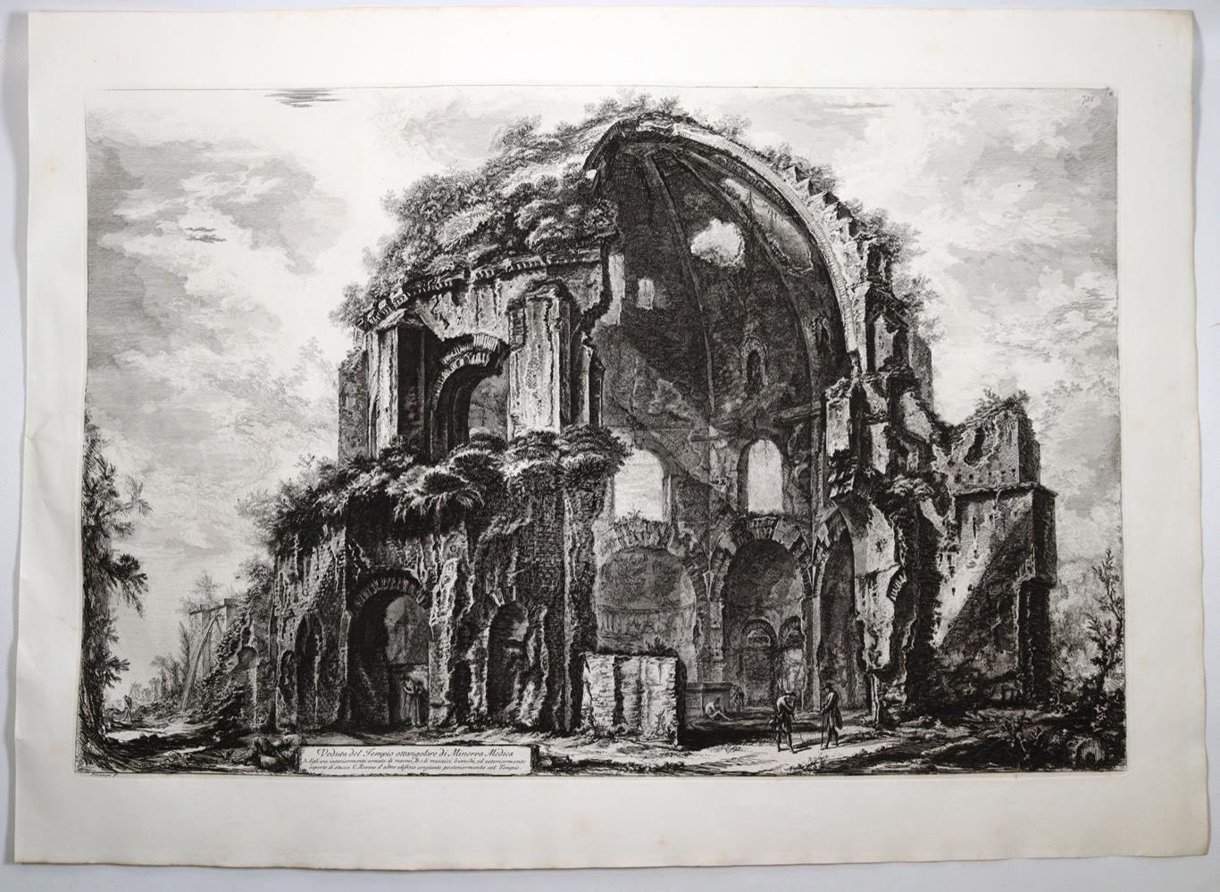 Große Abbildung Nr.1: 137-2991 Piranesi, Giovanni Battista: (Ausland, Italien)