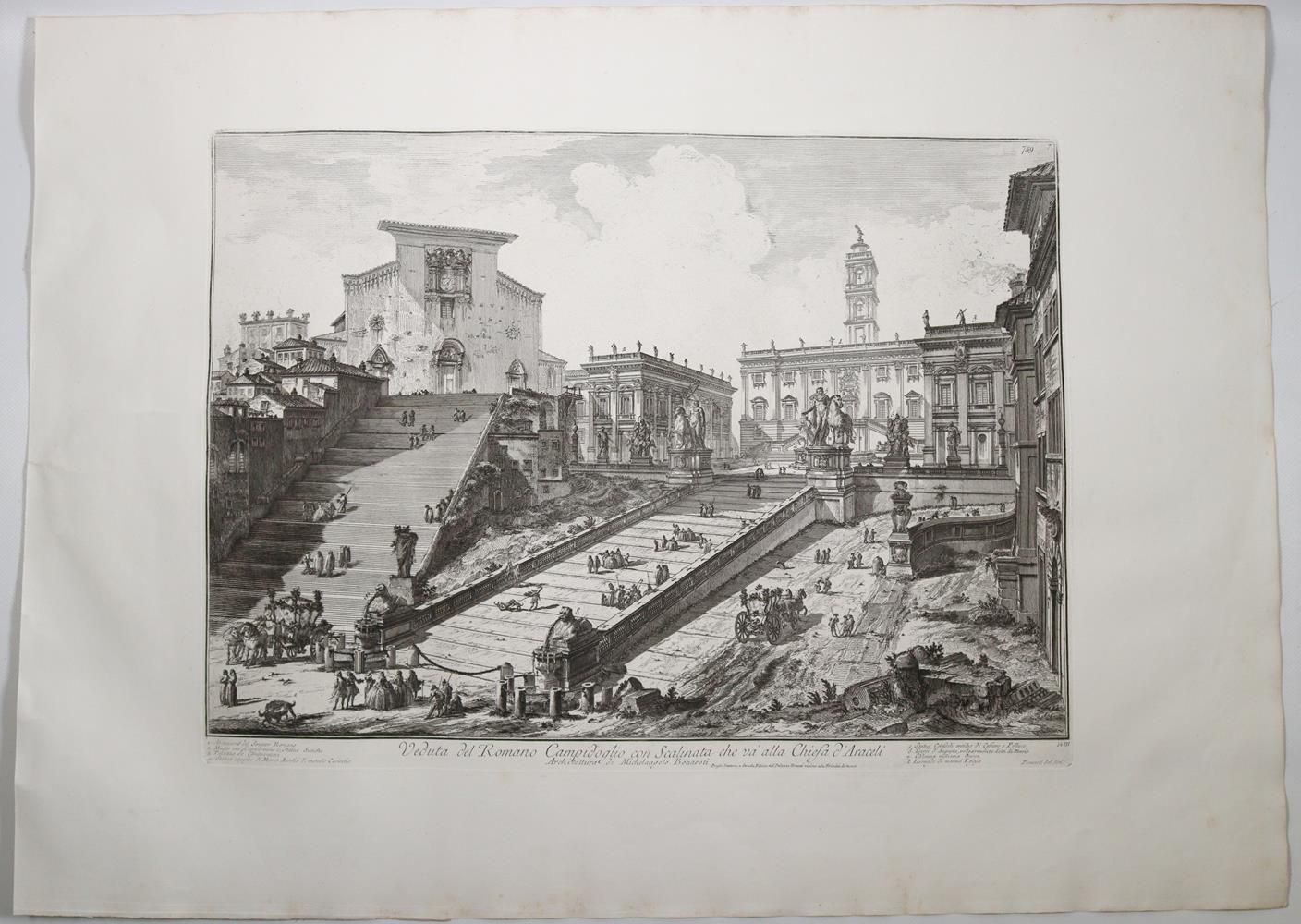Große Abbildung Nr.1: 137-2993 Piranesi, Giovanni Battista: (Ausland, Italien)