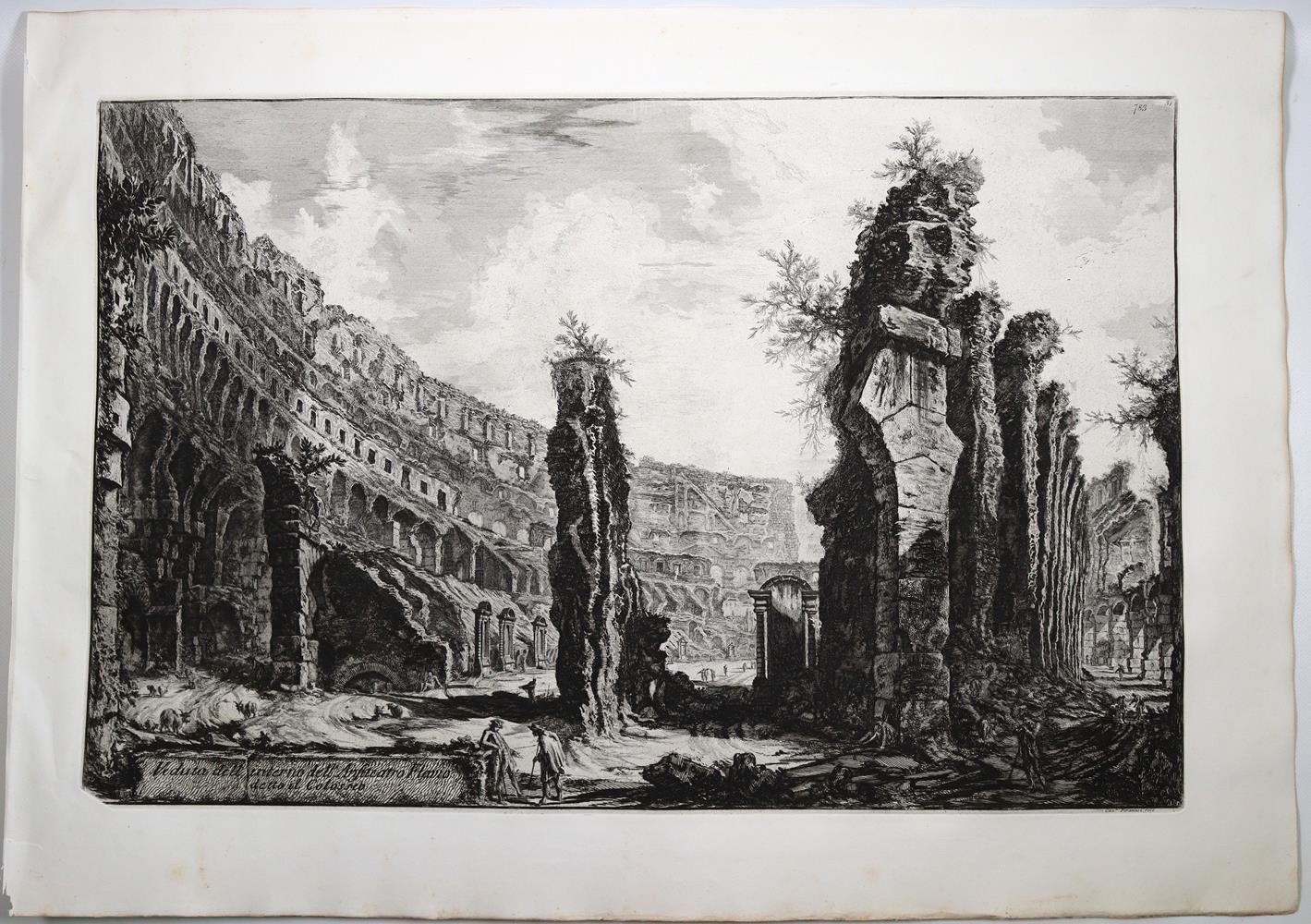Große Abbildung Nr.1: 137-2994 Piranesi, Giovanni Battista: (Ausland, Italien)