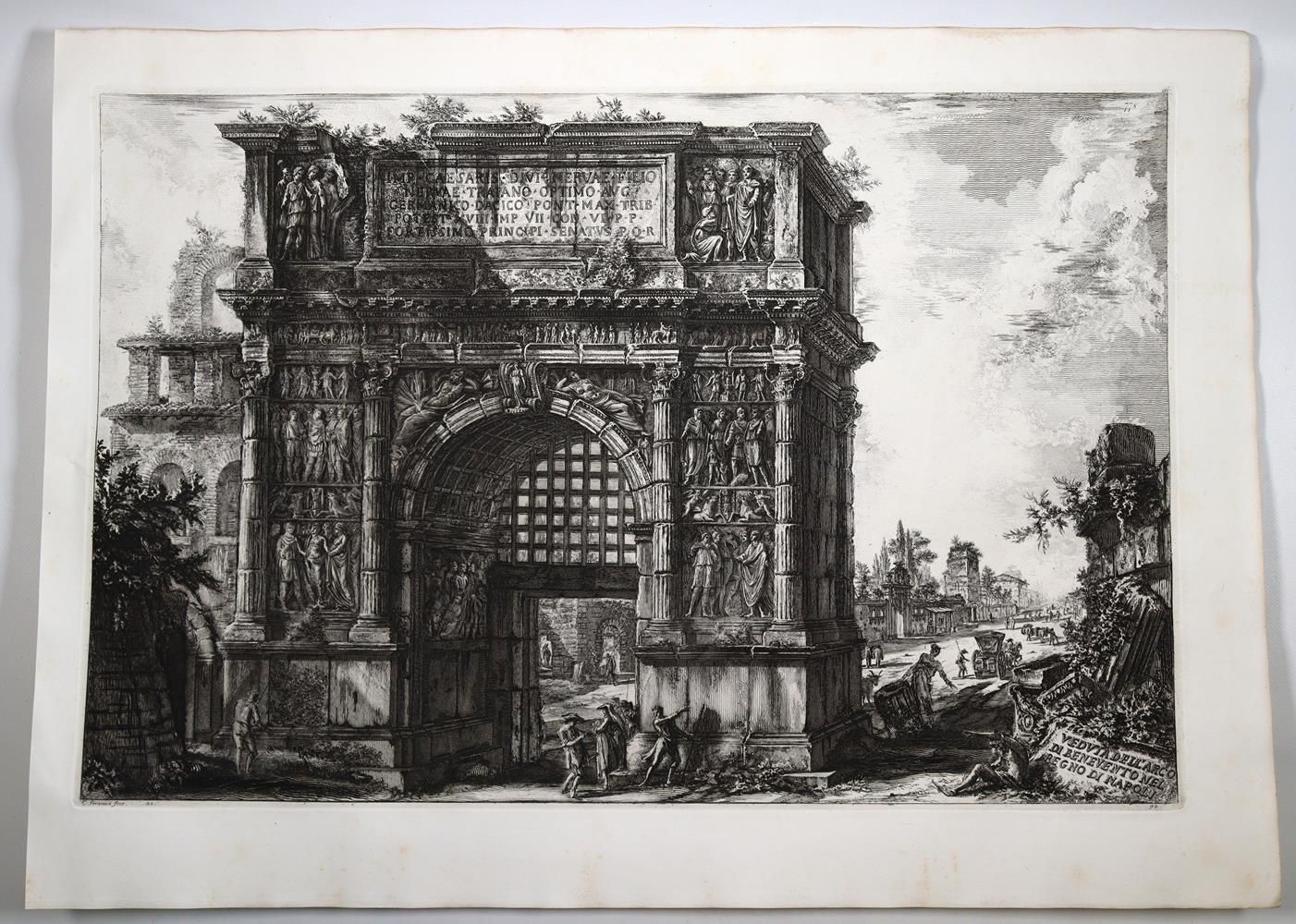 Große Abbildung Nr.1: 137-2996 Piranesi, Giovanni Battista: (Ausland, Italien)
