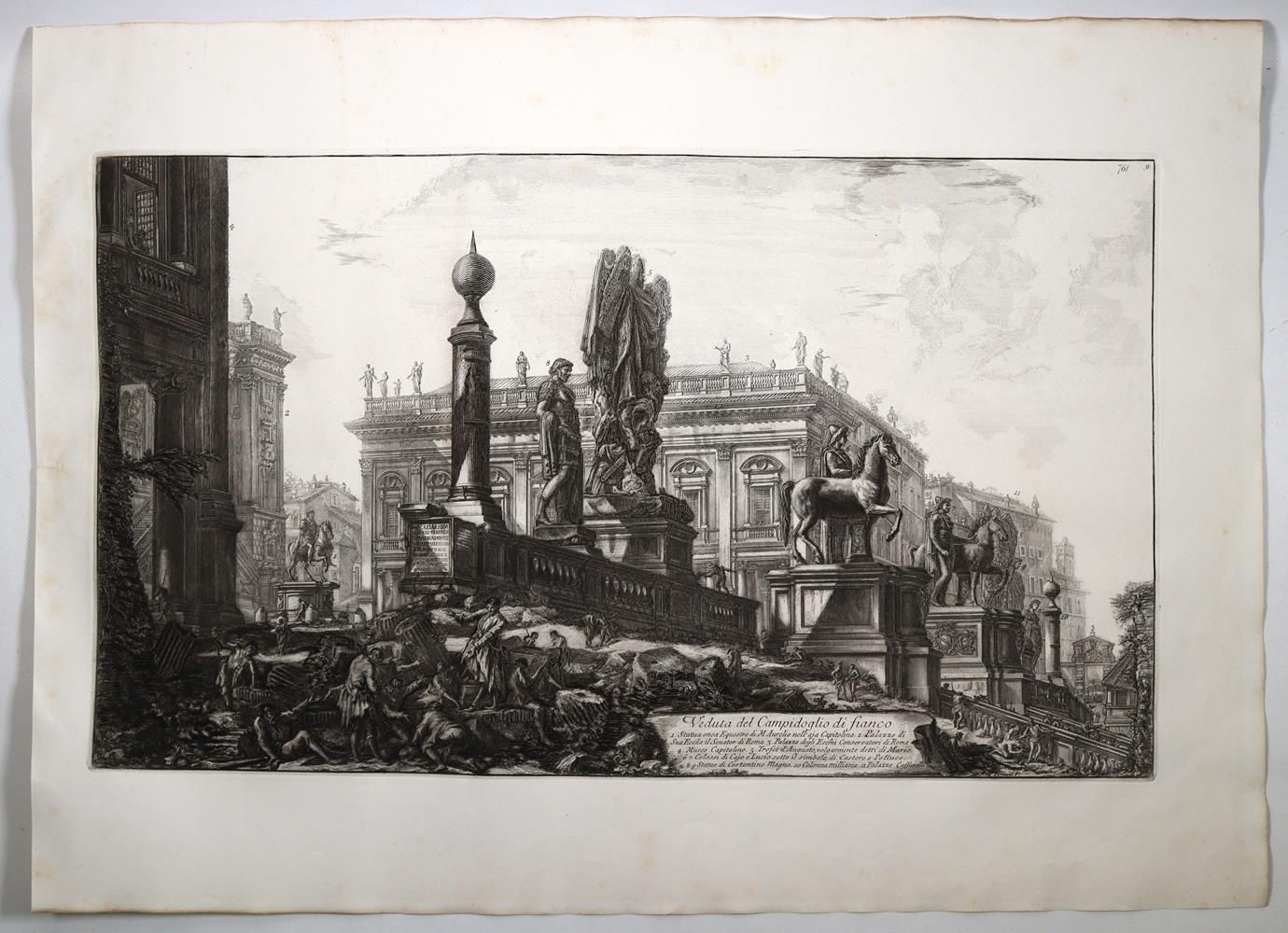 Große Abbildung Nr.1: 137-2998 Piranesi, Giovanni Battista: (Ausland, Italien)
