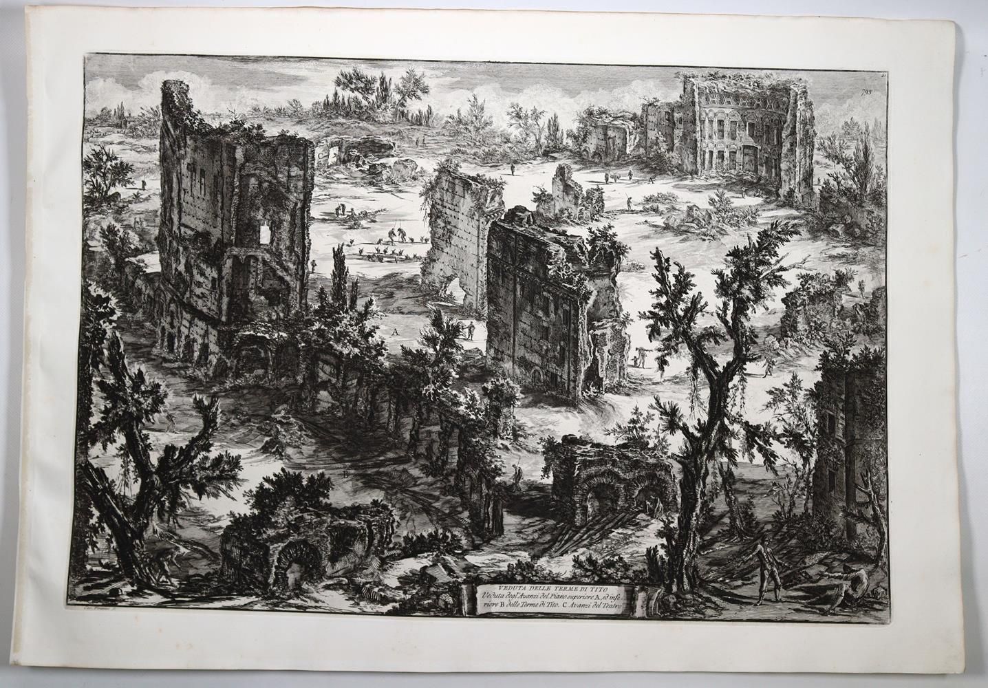 Große Abbildung Nr.1: 137-2999 Piranesi, Giovanni Battista: (Ausland, Italien)