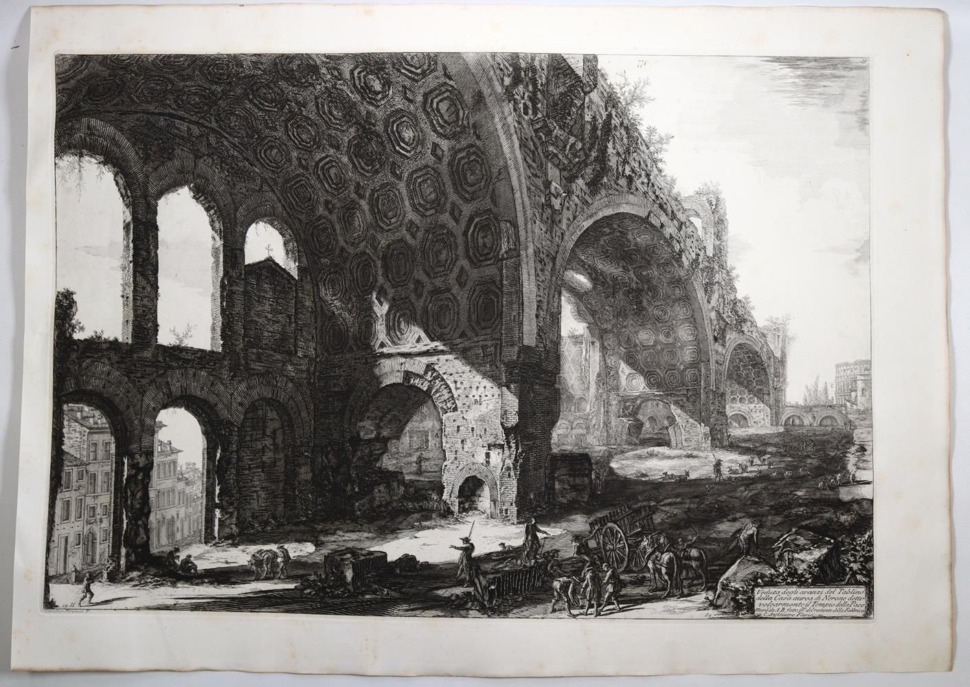 Große Abbildung Nr.1: 137-3001 Piranesi, Giovanni Battista: (Ausland, Italien)