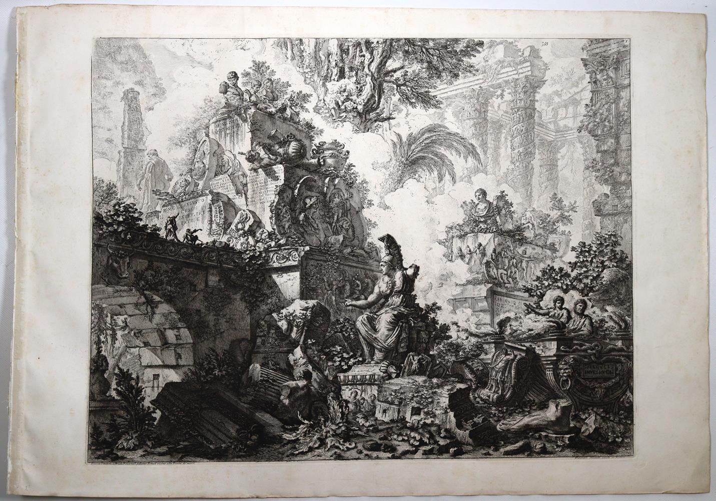 Große Abbildung Nr.1: 137-3002 Piranesi, Giovanni Battista: (Ausland, Italien)