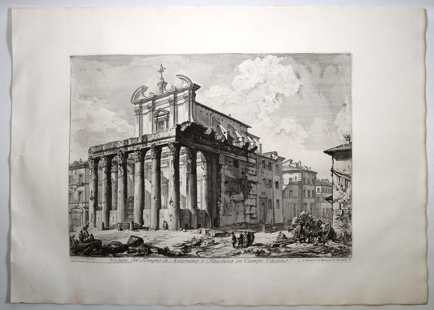 Große Abbildung Nr.1: 137-3003 Piranesi, Giovanni Battista: (Ausland, Italien)