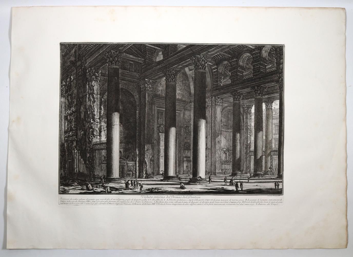 Große Abbildung Nr.1: 137-3007 Piranesi, Giovanni Battista: (Ausland, Italien)