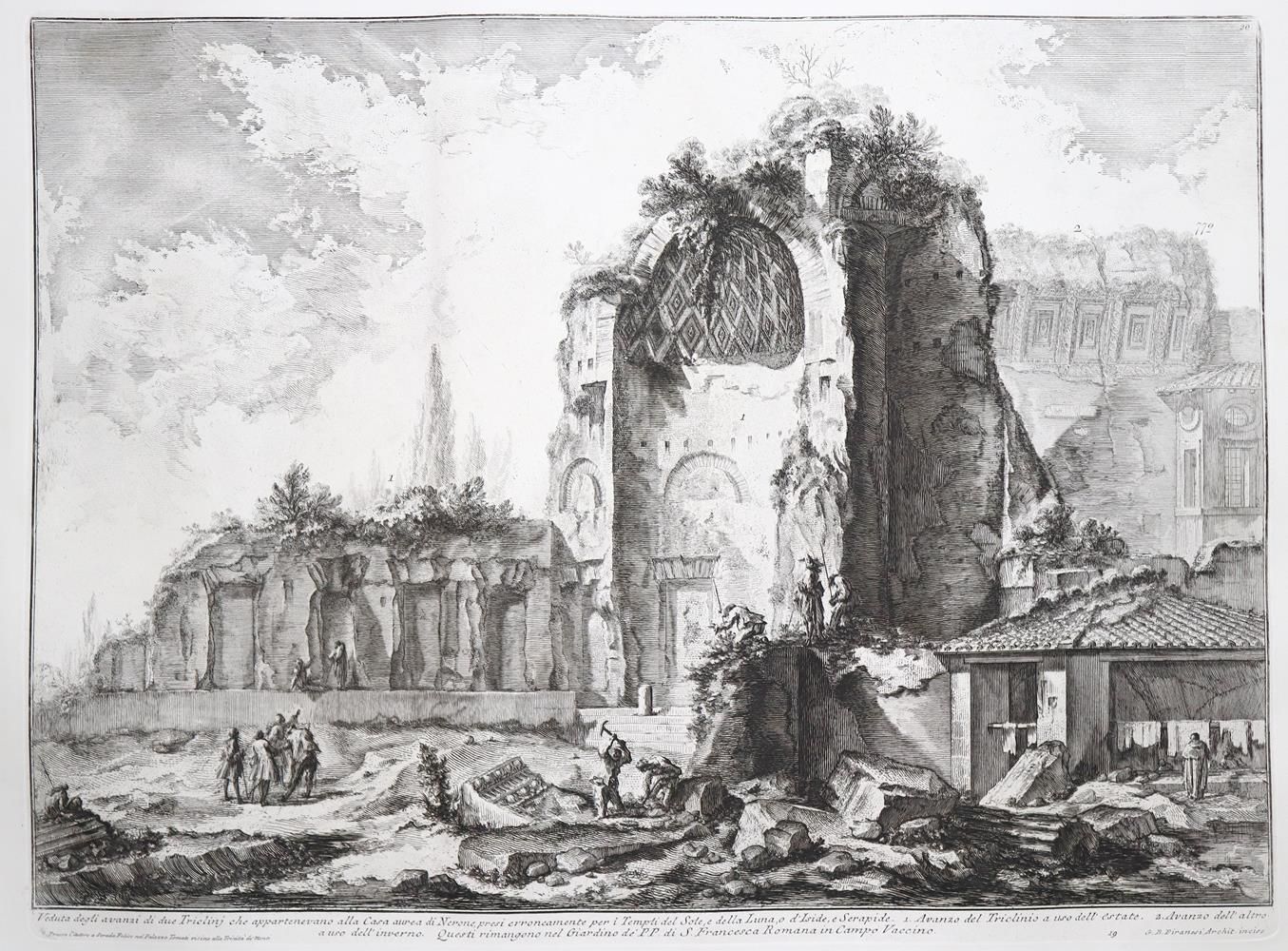 Große Abbildung Nr.1: 137-3008 Piranesi, Giovanni Battista: (Ausland, Italien)