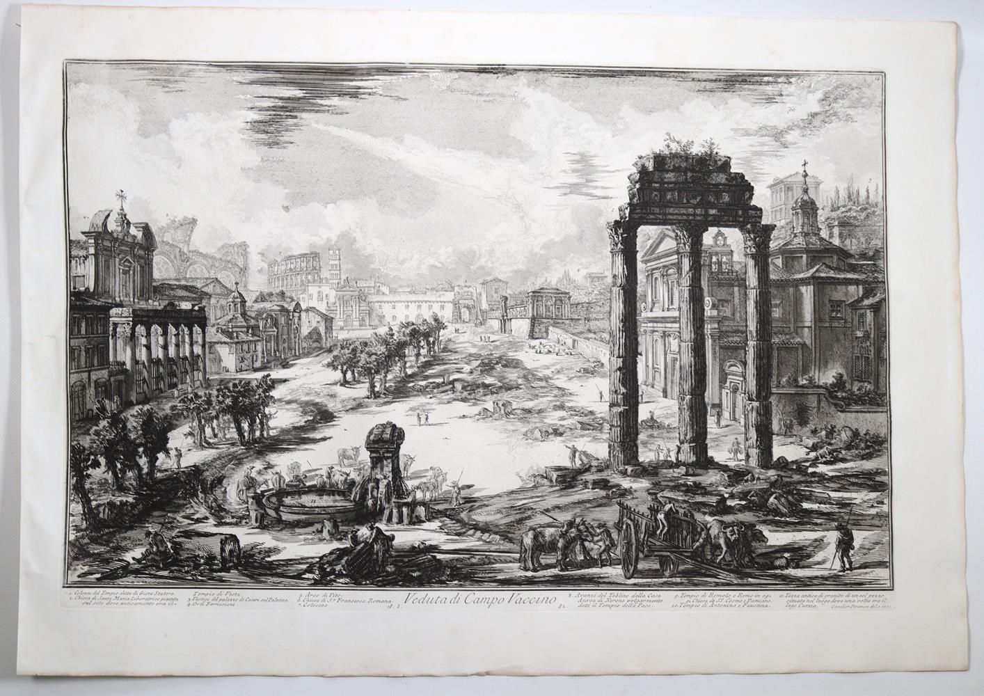 Große Abbildung Nr.1: 137-3011 Piranesi, Giovanni Battista: (Ausland, Italien)