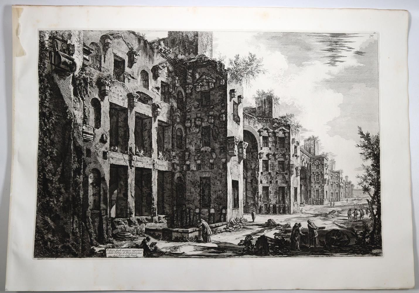 Große Abbildung Nr.1: 137-3012 Piranesi, Giovanni Battista: (Ausland, Italien)