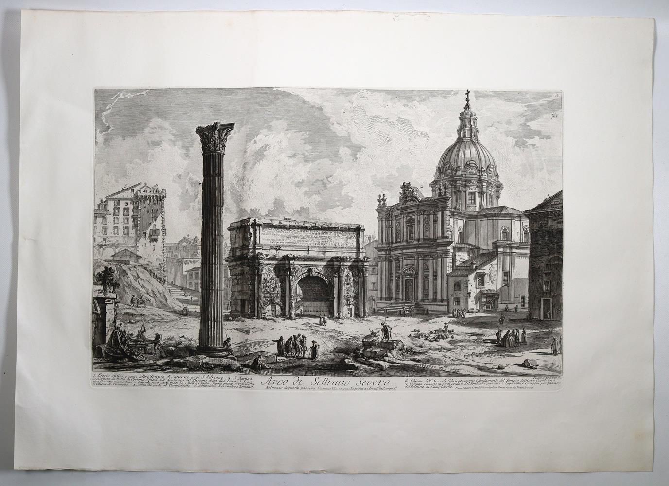 Große Abbildung Nr.1: 137-3013 Piranesi, Giovanni Battista: (Ausland, Italien)
