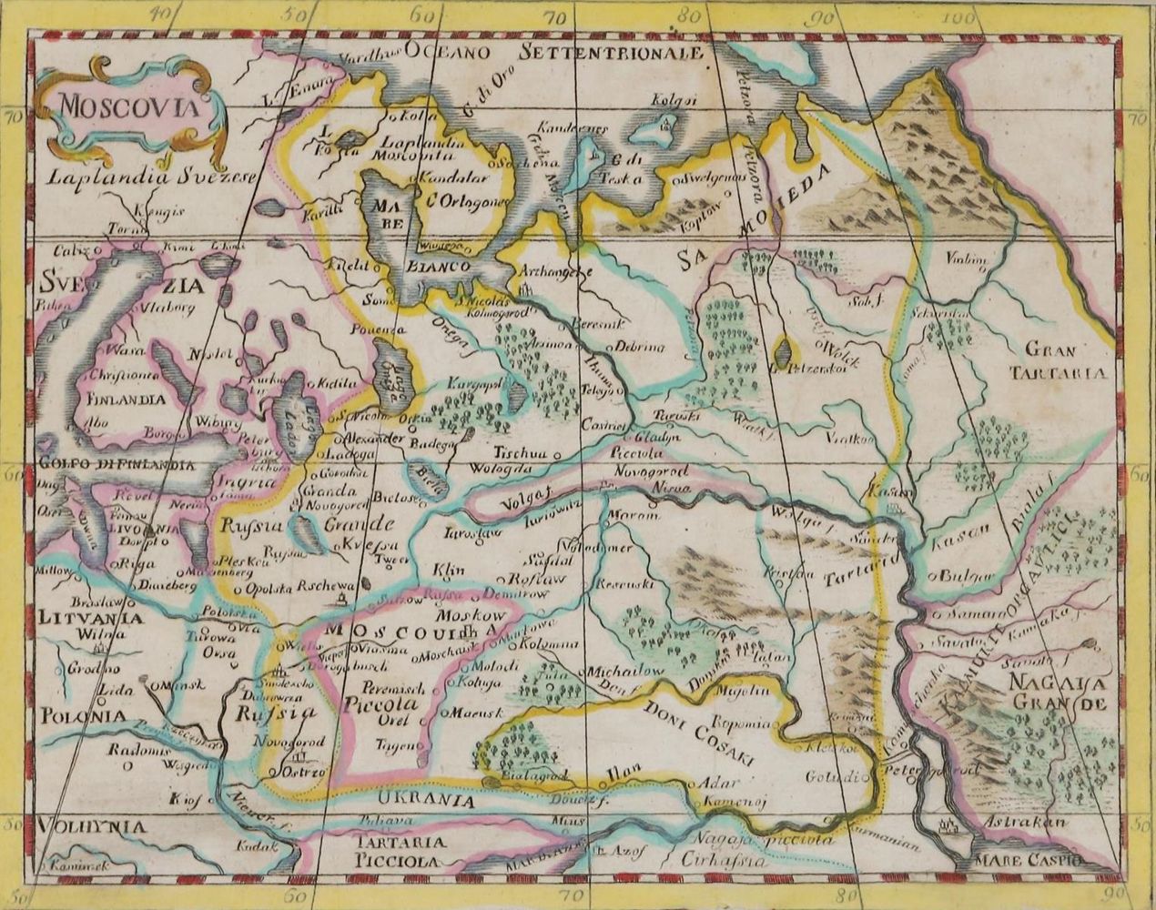 Große Abbildung Nr.1: 137-3057 Konvolut: (Ausland, Landkarten)