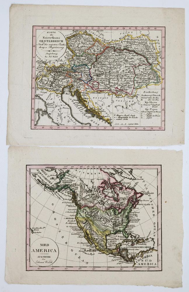 Große Abbildung Nr.2: 137-3057 Konvolut: (Ausland, Landkarten)