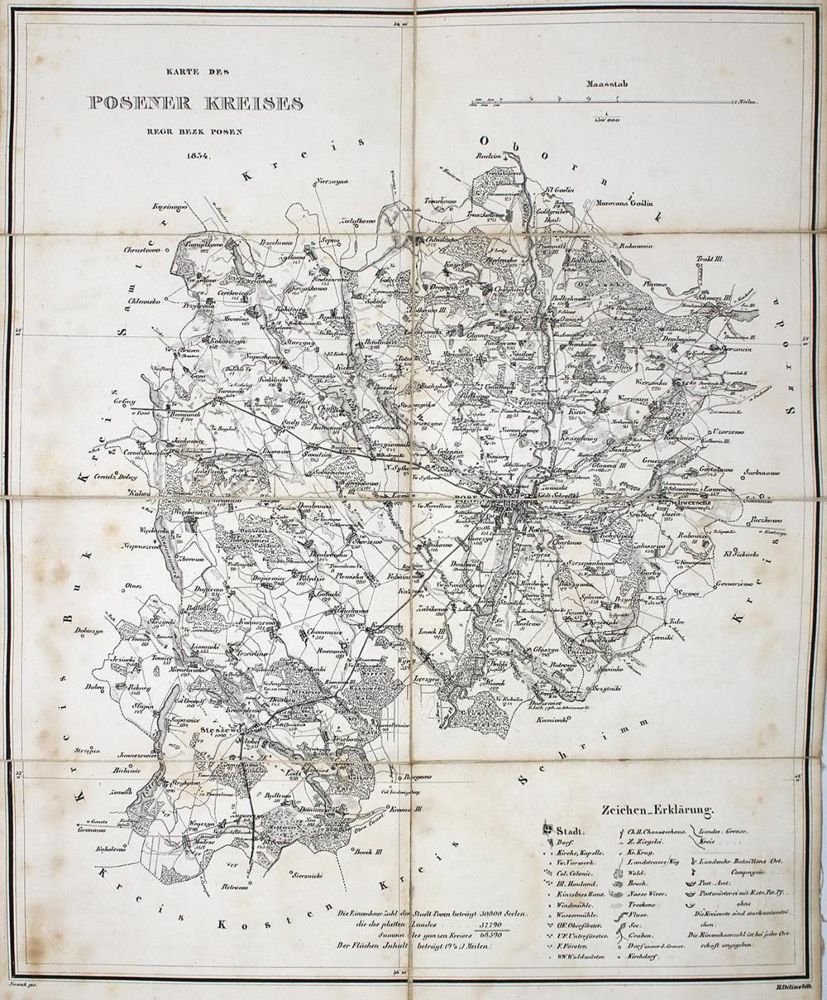 Große Abbildung Nr.1: 137-3072 Posen.: (Ausland, Polen)