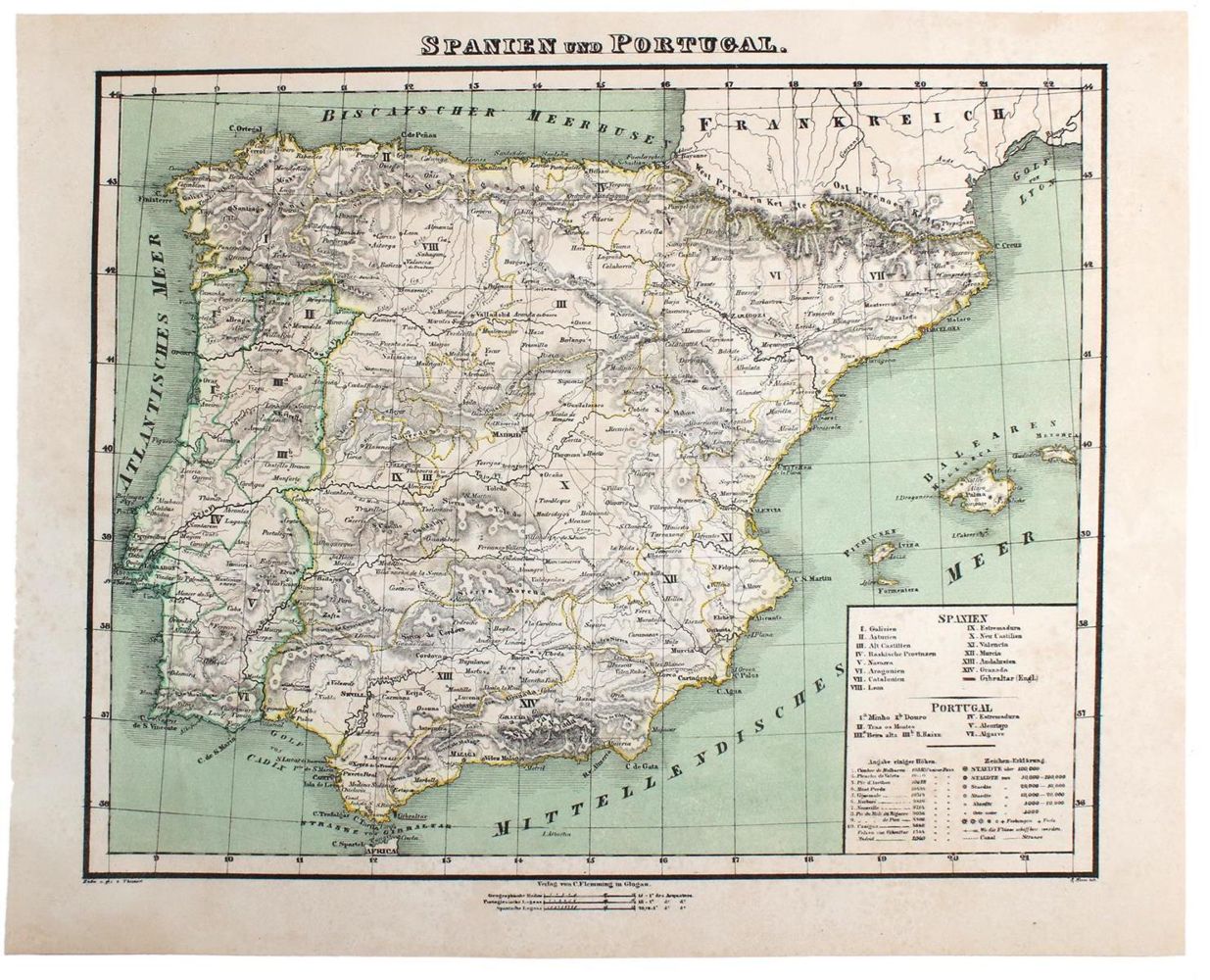 Große Abbildung Nr.4: 137-3111 Spanien u. Portugal.: (Ausland, Spanien)