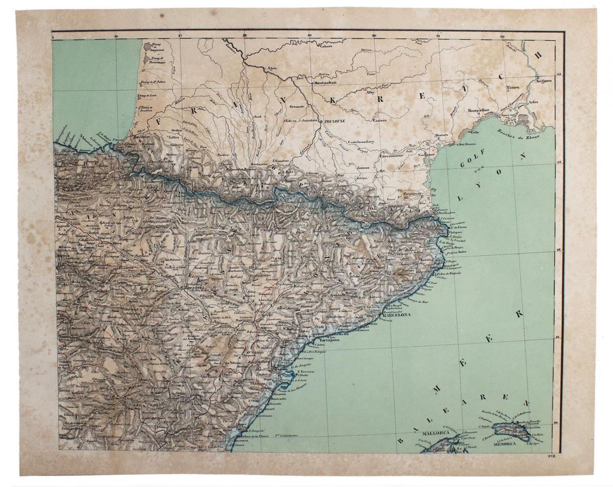 Große Abbildung Nr.7: 137-3111 Spanien u. Portugal.: (Ausland, Spanien)