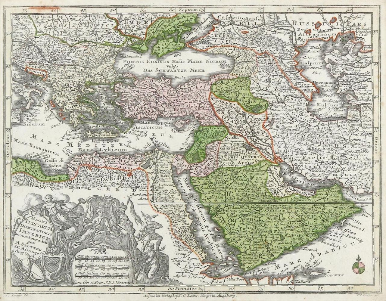 Große Abbildung Nr.1: 137-3123 Weltkarte u. Erdteilkarten.: (Ausland)