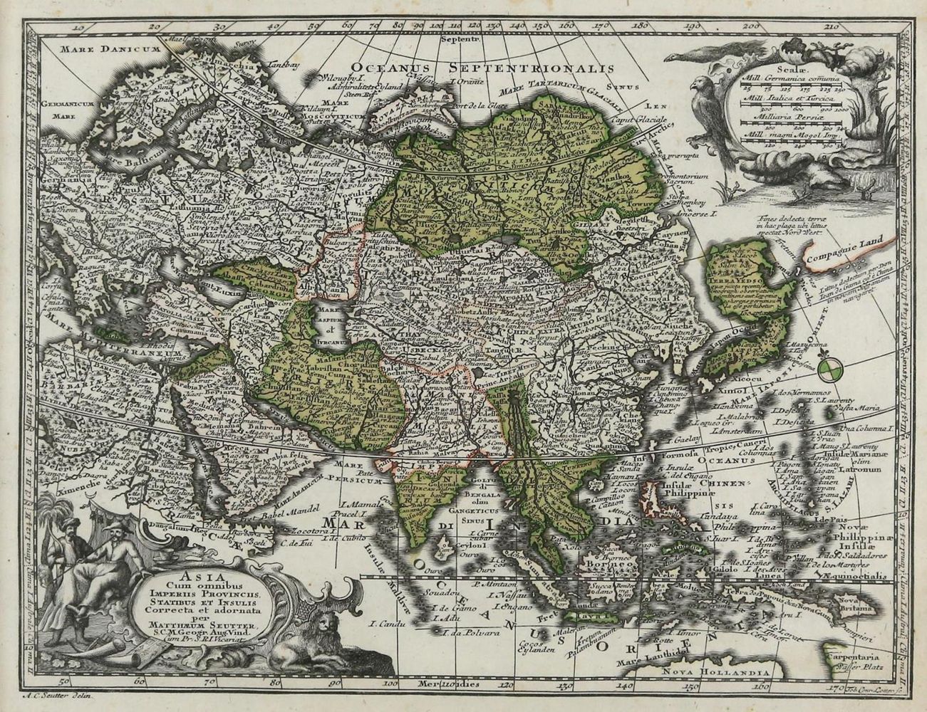 Große Abbildung Nr.5: 137-3123 Weltkarte u. Erdteilkarten.: (Ausland)