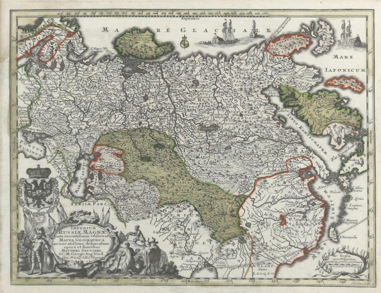 Große Abbildung Nr.6: 137-3123 Weltkarte u. Erdteilkarten.: (Ausland)