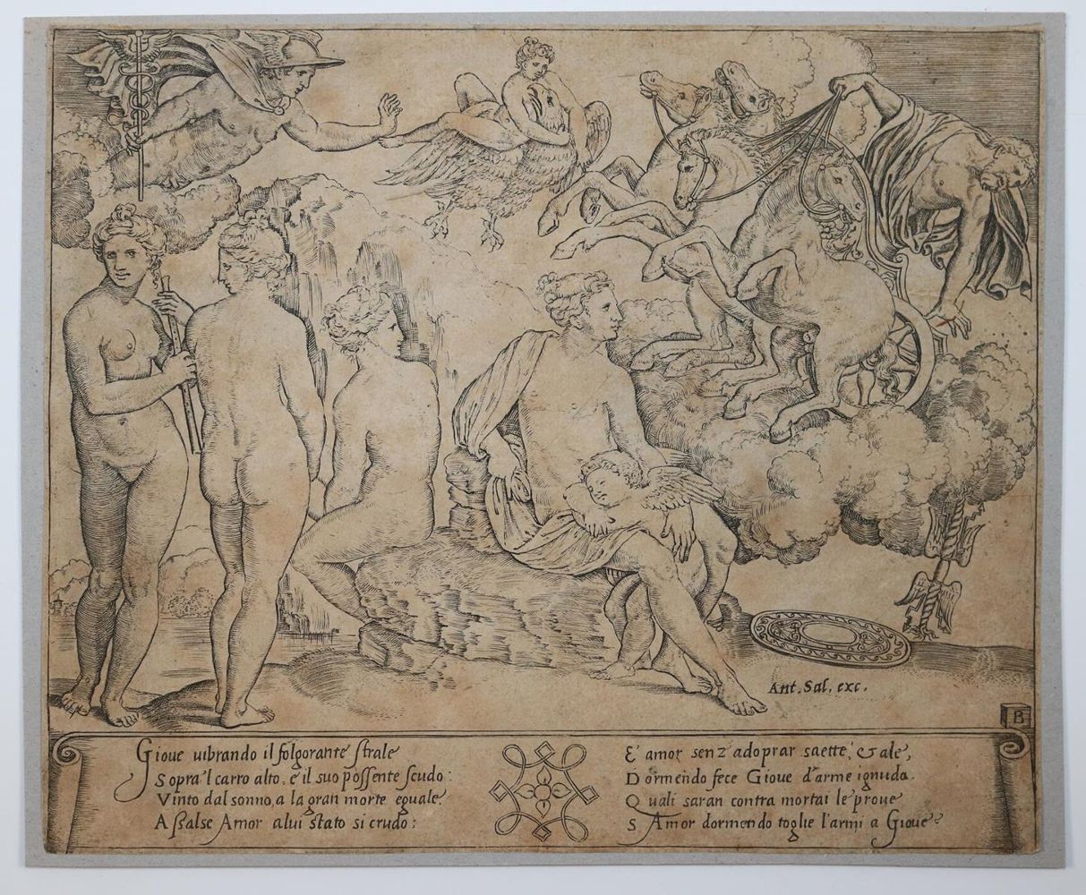 Große Abbildung Nr.1: 137-3196 Beatrizet, Nicolas: (Künstlergraphik)